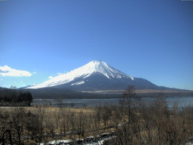 山中湖からの富士山