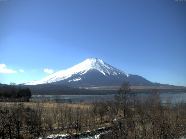 山中湖からの富士山