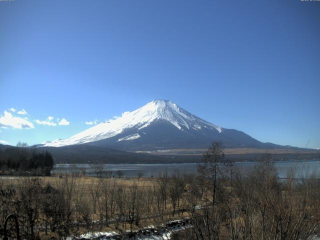 山中湖からの富士山