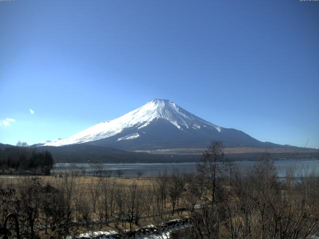 山中湖からの富士山