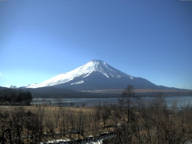 山中湖からの富士山