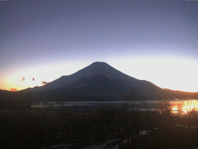 山中湖からの富士山