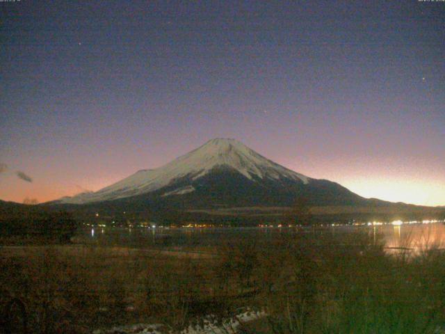 山中湖からの富士山