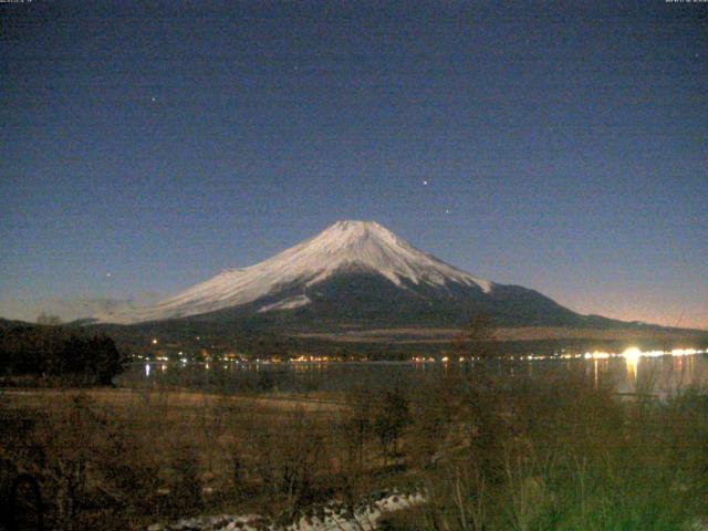 山中湖からの富士山