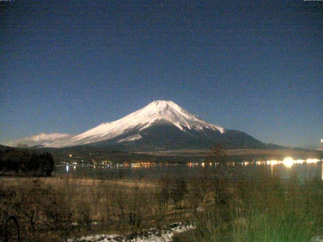 山中湖からの富士山