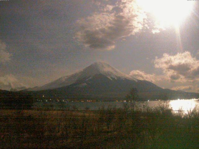 山中湖からの富士山