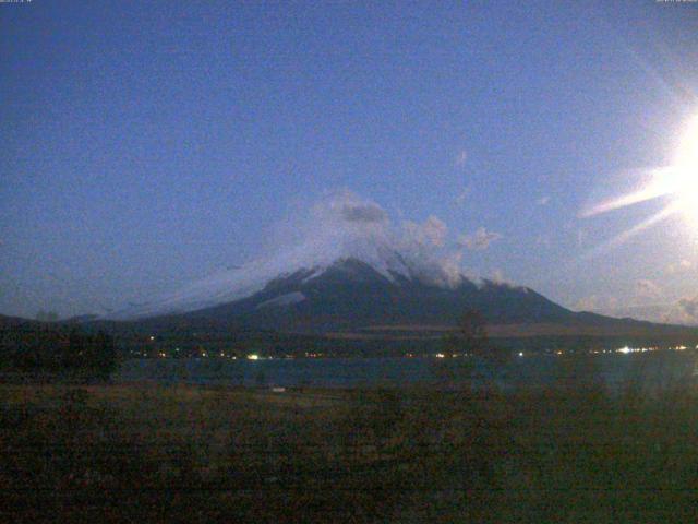 山中湖からの富士山