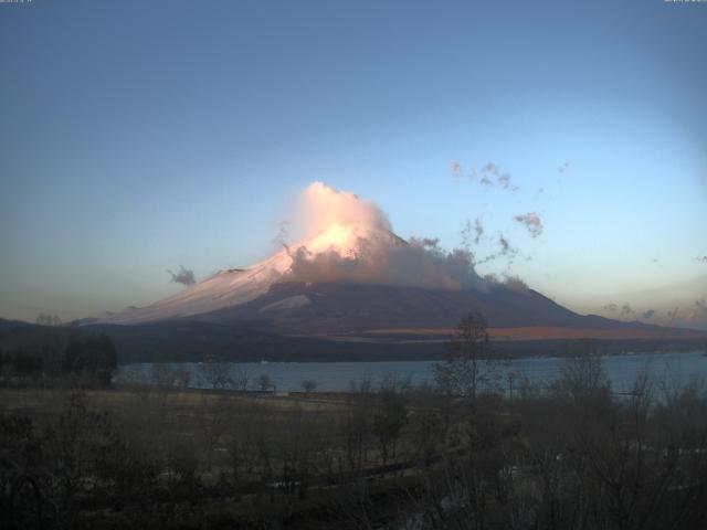 山中湖からの富士山