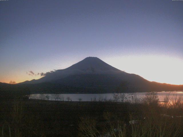 山中湖からの富士山