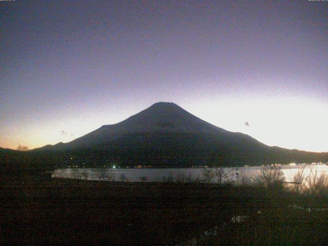 山中湖からの富士山