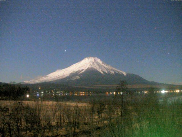 山中湖からの富士山