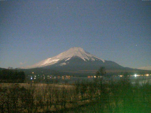 山中湖からの富士山