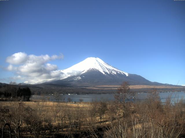 山中湖からの富士山