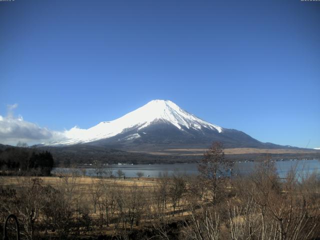 山中湖からの富士山