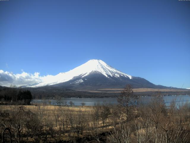 山中湖からの富士山