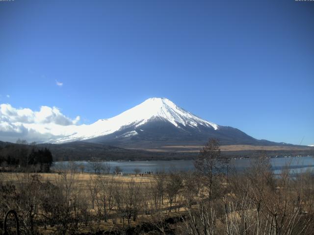 山中湖からの富士山