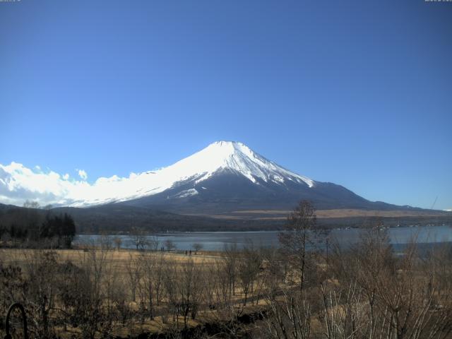 山中湖からの富士山