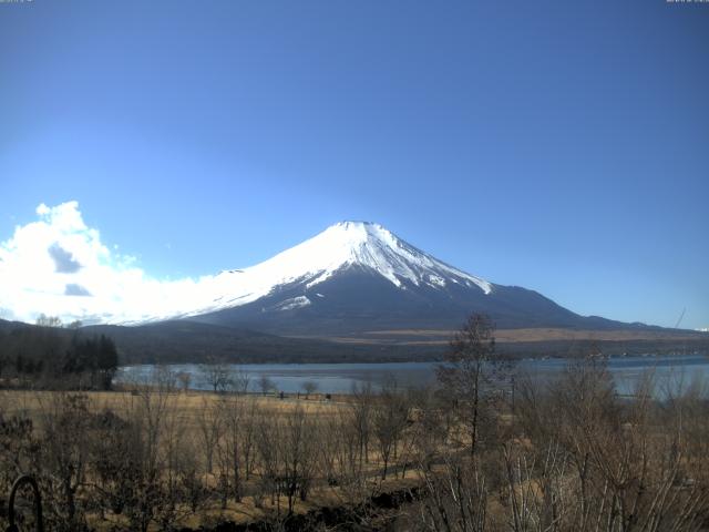 山中湖からの富士山