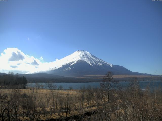 山中湖からの富士山