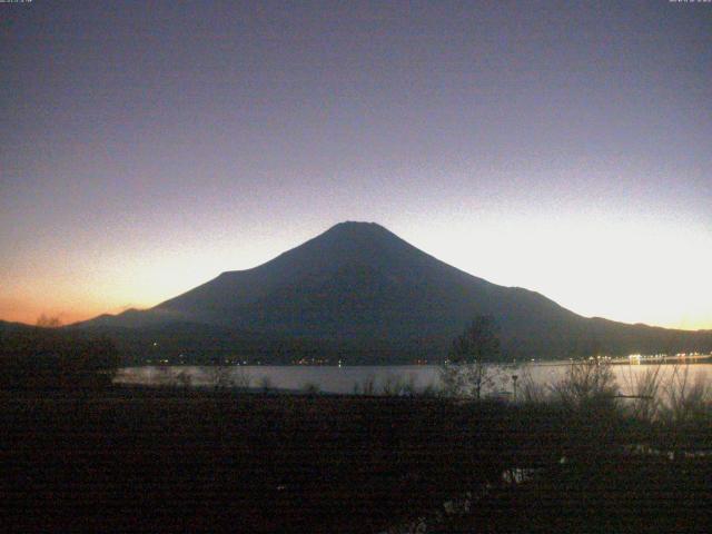 山中湖からの富士山