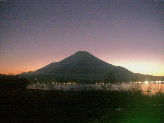 山中湖からの富士山