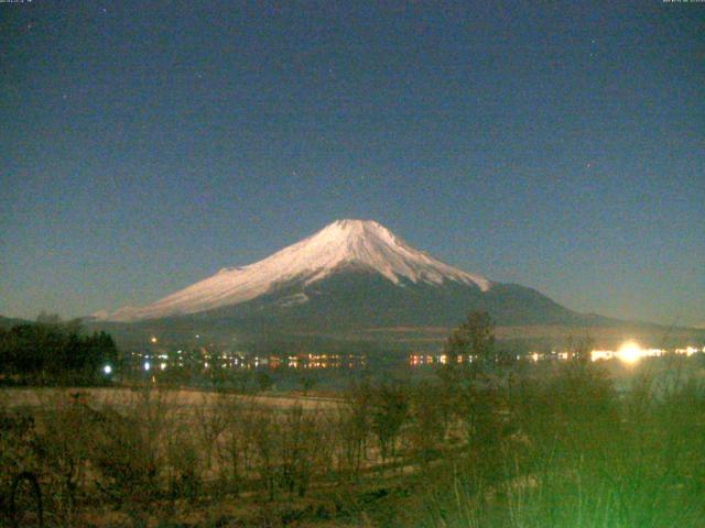 山中湖からの富士山