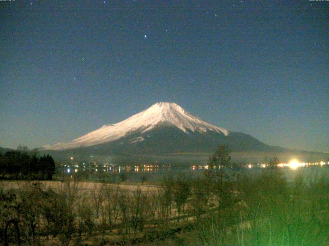 山中湖からの富士山