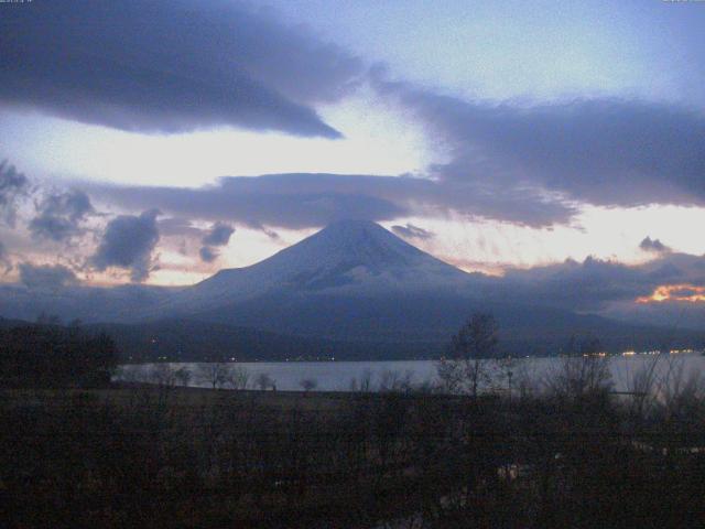 山中湖からの富士山