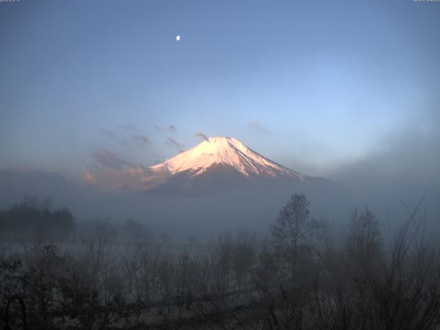 山中湖からの富士山