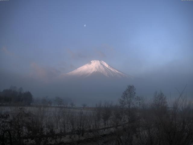 山中湖からの富士山