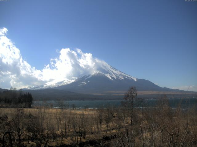 山中湖からの富士山