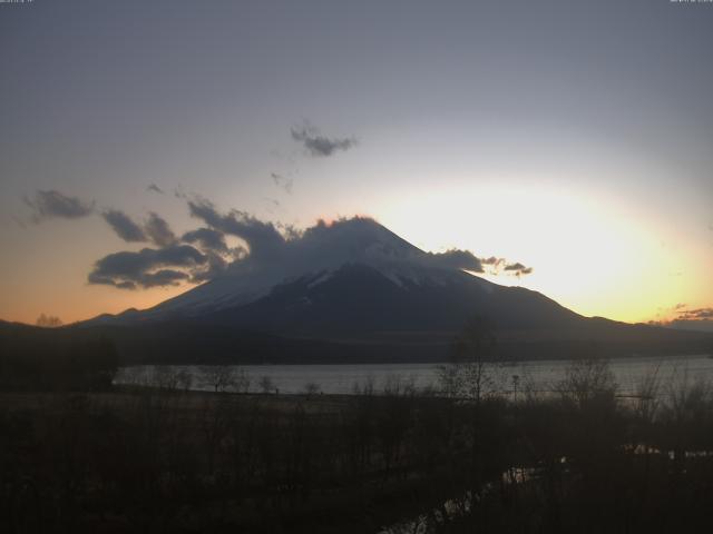 山中湖からの富士山