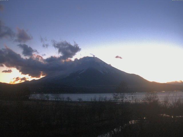 山中湖からの富士山