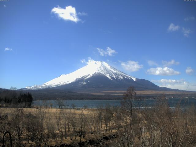 山中湖からの富士山