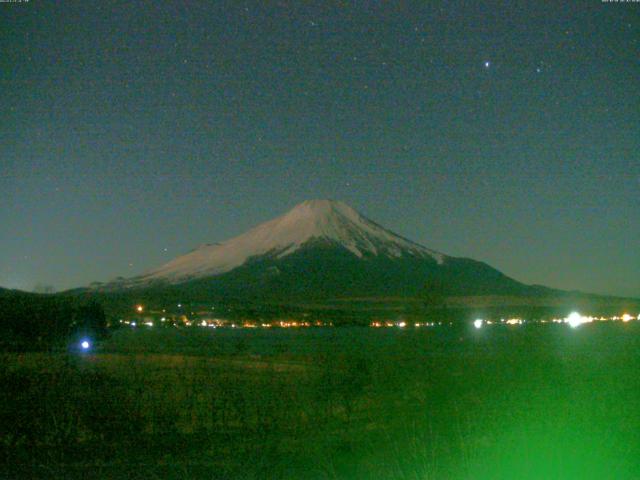 山中湖からの富士山