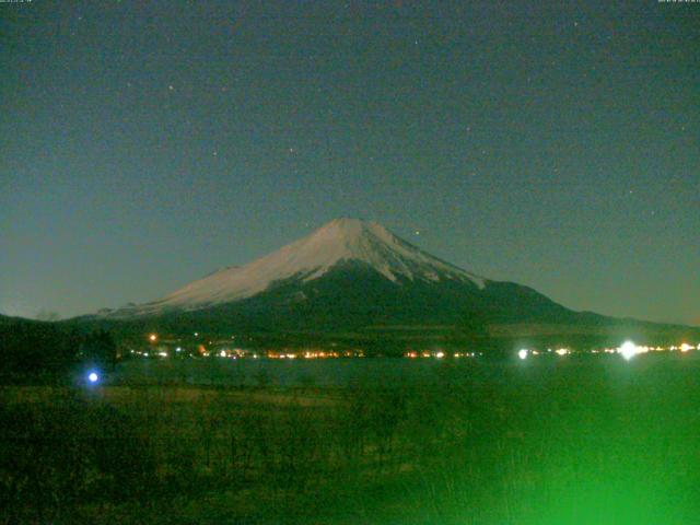 山中湖からの富士山