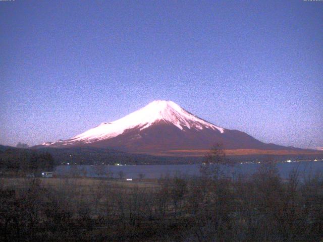 山中湖からの富士山