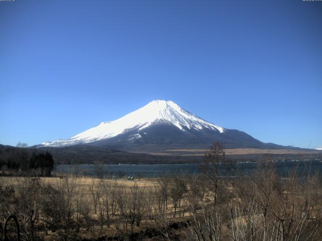 山中湖からの富士山