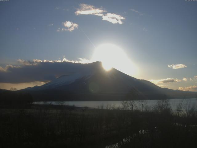 山中湖からの富士山