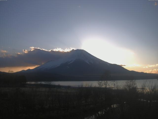 山中湖からの富士山