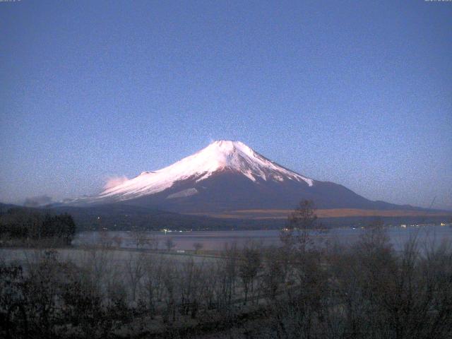 山中湖からの富士山