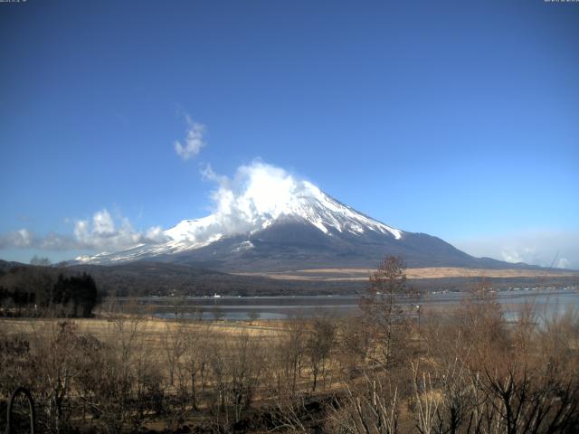 山中湖からの富士山