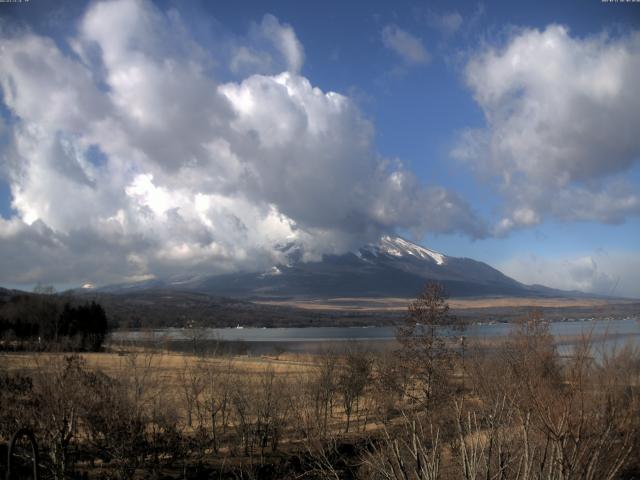 山中湖からの富士山