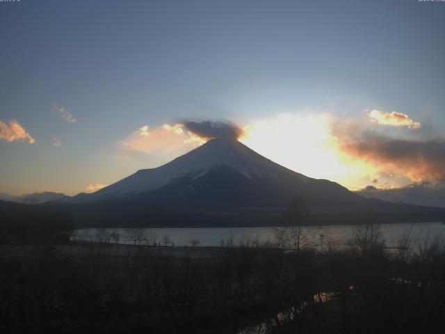 山中湖からの富士山