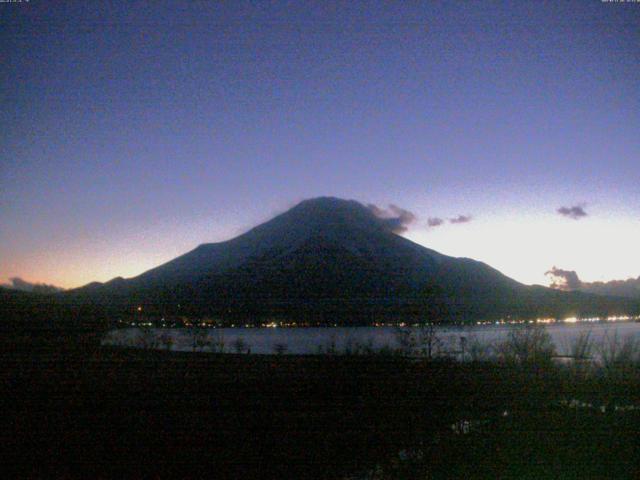 山中湖からの富士山