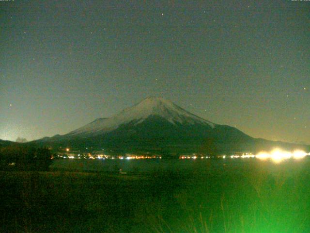 山中湖からの富士山