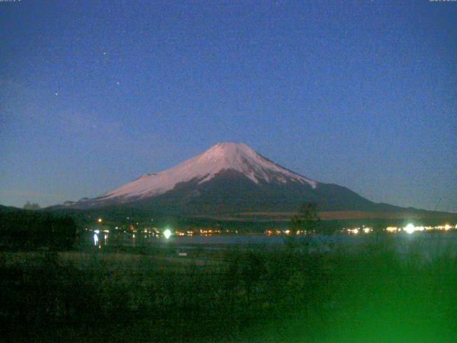 山中湖からの富士山