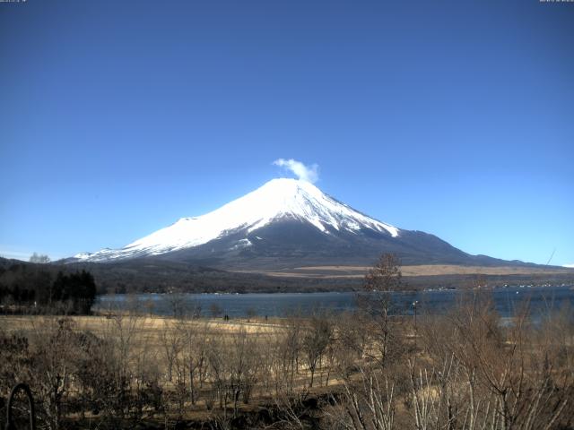 山中湖からの富士山