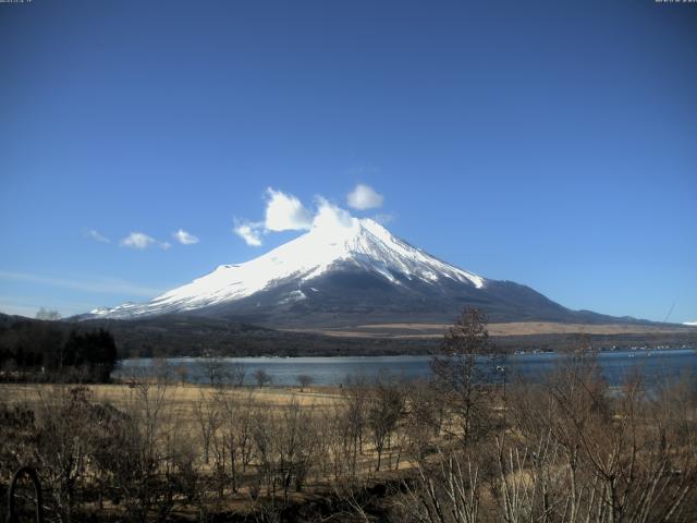 山中湖からの富士山