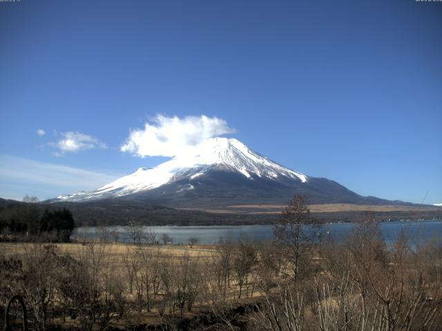 山中湖からの富士山